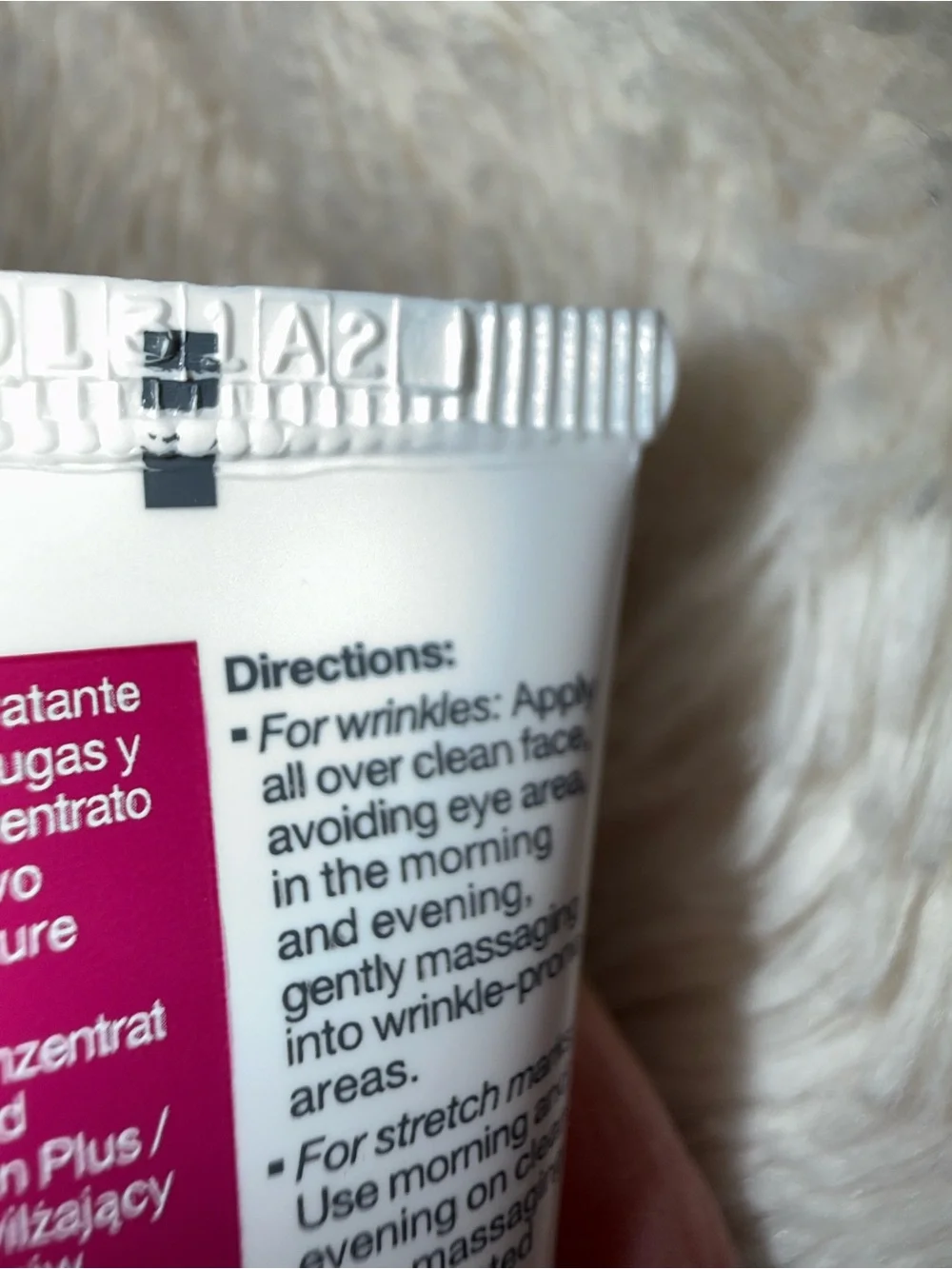 Strivectin anti wrinkle intense, moisturizing concentrate